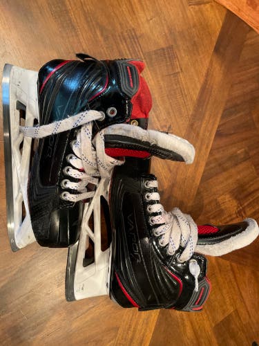 Used Bauer Regular Width  Size 6 Vapor 1X Hockey Goalie Skates