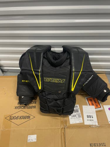 Used  CCM Pro Stock Premier Pro Goalie Chest Protector