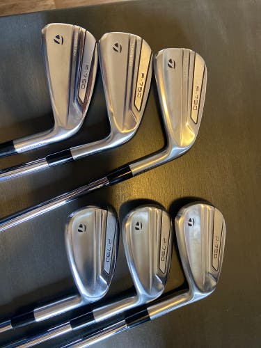 Men's Right Handed Stiff Flex Steel Shaft P790 Iron Set