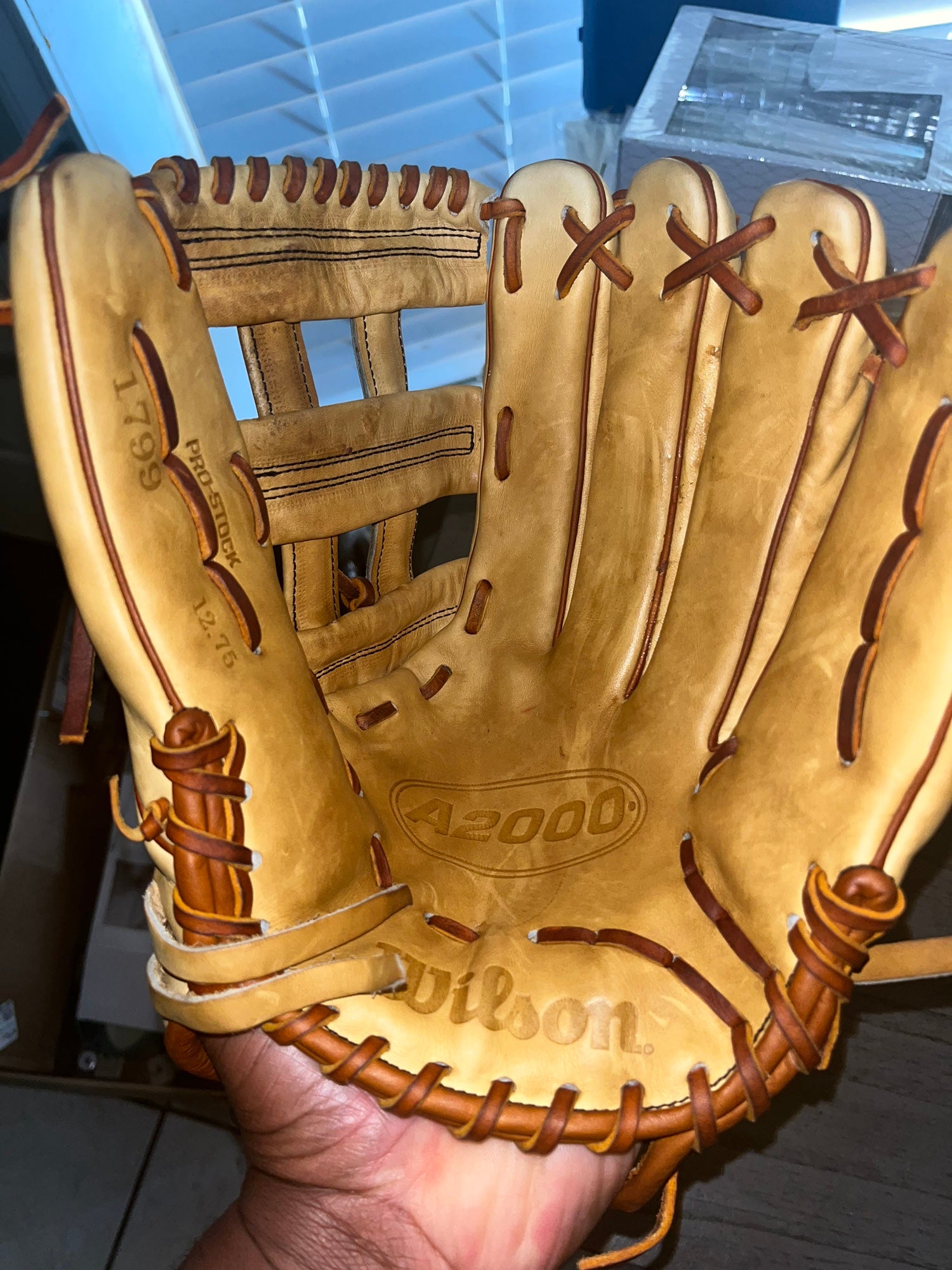 Wilson A2000 SuperSkin 1799 12.75 Baseball Glove: WBW1009751275