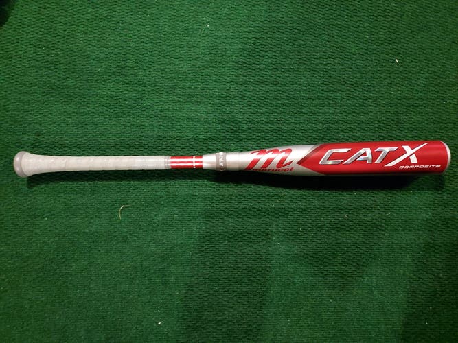 BARELY USED BBCOR Certified 2023 Marucci Composite CAT X Bat (-3) 28 oz 31" FREE SHIPPING