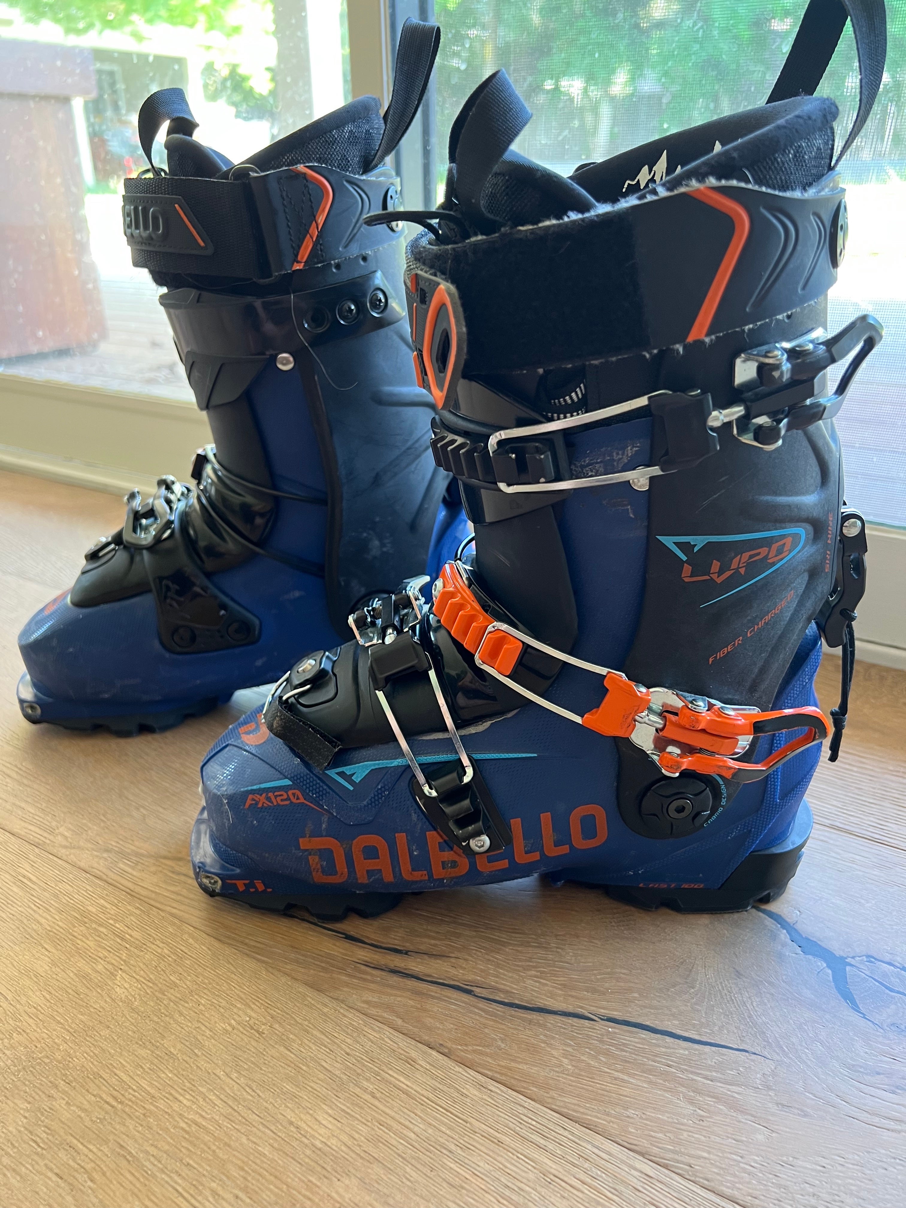 Unisex Used Dalbello Alpine Touring LUPO AX 120 Ski Boots Stiff
