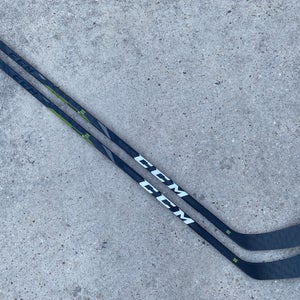 2 Pack CCM RibCor Trigger 3D PMT Pro Stock Hockey Stick Grip 75 Flex Left P90 4140