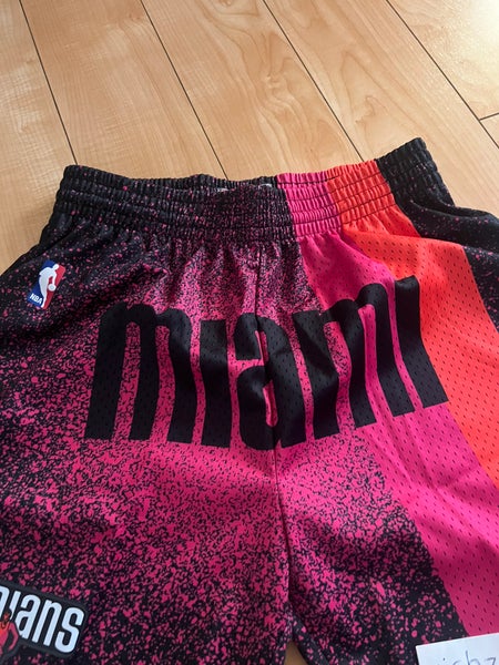 Just Don Miami Heat Just Don Large Basketball Shorts