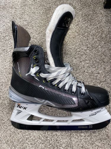 NHL New Bauer Pro Stock Size 7 Vapor Hyperlite Hockey Skates