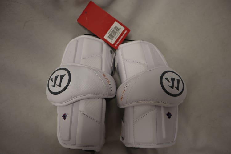 Adult New MLL Boston Cannons Large Warrior Burn Pro Elbow Pads