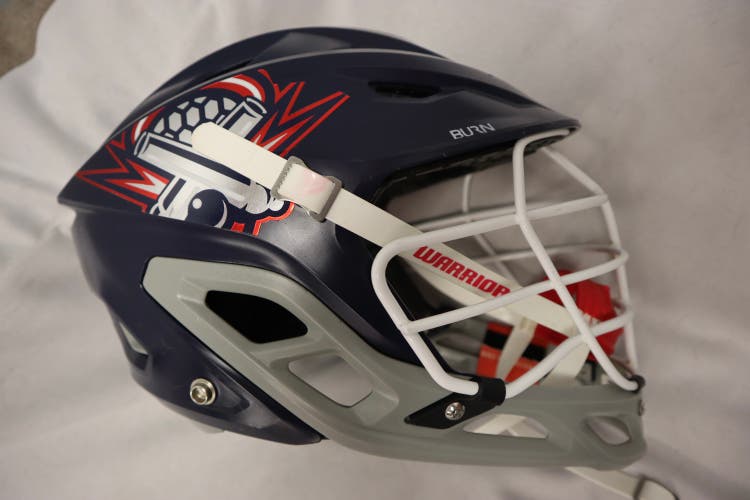 Used PLL Cannons Warrior Burn Helmet