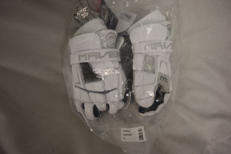 New Player's Maverik M5 Lacrosse Gloves Large