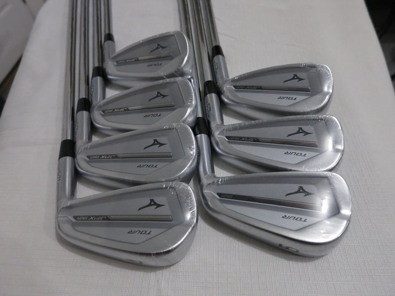 Mizuno JPX-921 Tour Iron Set - 5-PW, GW - KBS $-Taper Lite 100 Stiff Steel - NEW