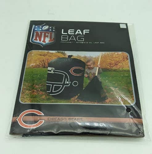 NFL Chicago Bears Stuff A Helmet Leaf Lawn Yard Bag Landscaping Fall Harvest