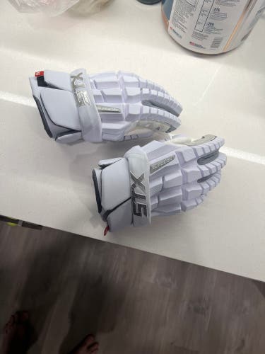 New STX Large Rzr Lacrosse Gloves