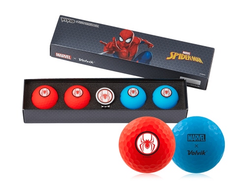 Volvik Marvel Limited Edition Marvel Golf Ball Gift Packs - Spider-Man 2.0