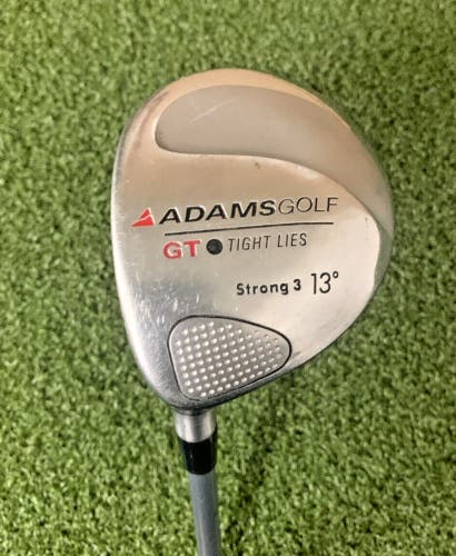 Adams Golf GT Tight Lies Strong 3 Wood 13* / LH / Stiff Steel ~43" / dj6260