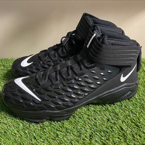 Men Nike Force Savage Pro 2 Shark P Football Cleats Black BV5448-001 Sz 11.5 NEW