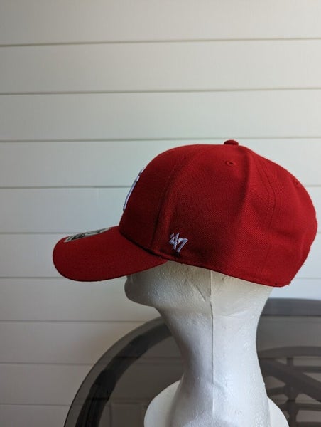 St Louis Cardinals MLB 47 Brand Cap Adjustable Strapback MVP Hat Cap Red  NWS