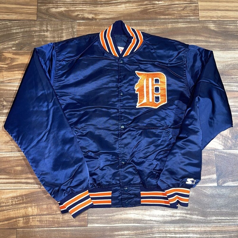 Mitchell and Ness Kids Detroit Tigers Satin Jacket – DS Online