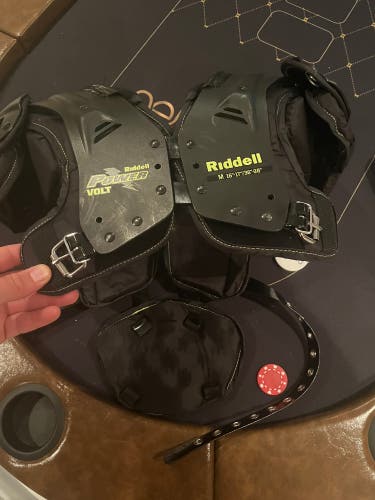 Youth Football Pads with Backplate