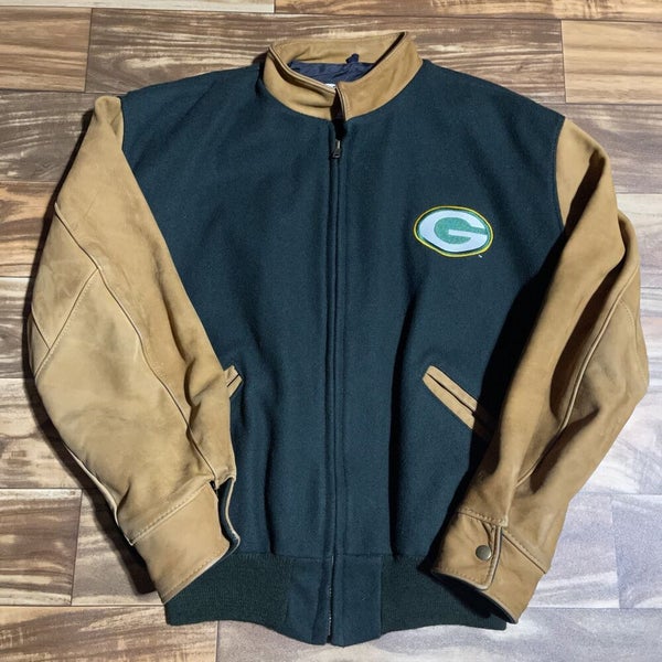 Vintage 80s Green Bay Packers Jacket Starter Mens S NFL Football