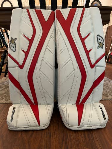 Used 29" Brian's Gnetik X Goalie Leg Pads