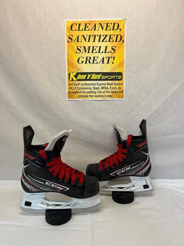 Used CCM JetSpeed FT470 Junior Hockey Skates Size 1D