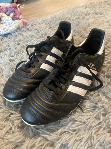 Black Men's Size 8.0 (Women's 9.0) Adidas Cleats