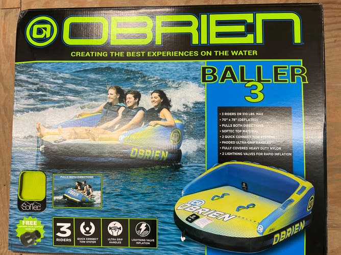 O’Brien BALLER 3 towable inflatable tube