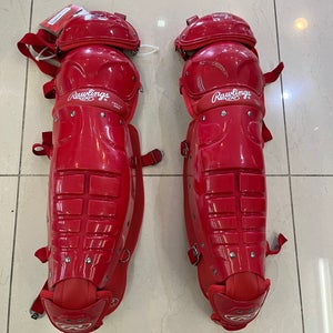 New Rawlings OMW Scarlet Red Adult Leg Guards