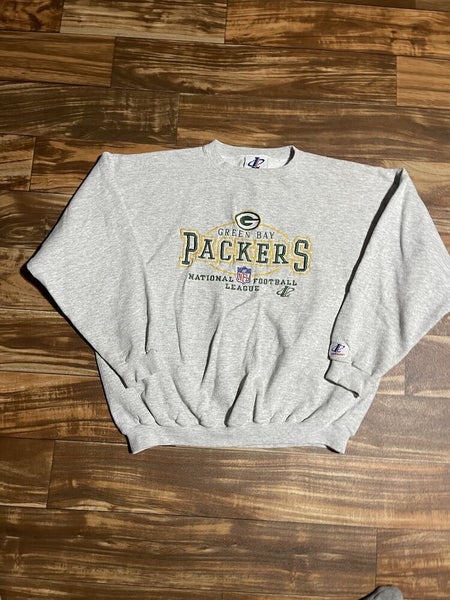 New Era NFL Team Logo Green Bay Packers Hoodie Grey