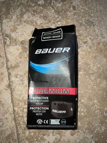 New Bauer Senior Neck-guard