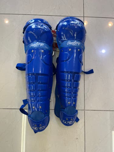 New Rawlings 5DCW Adult Royal Blue Baseball Leg Guards
