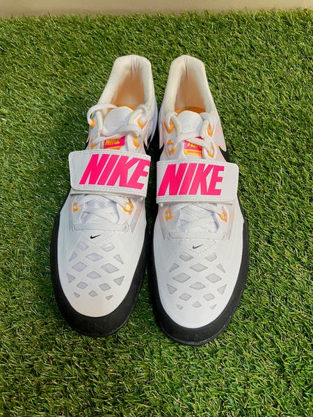 Nike Zoom Rotational 6 White Black Track & Field Throwing Mens 10 685131-102 NEW Nike Zoom Rotational 6 White Black Track & Field Throwing  main image 4