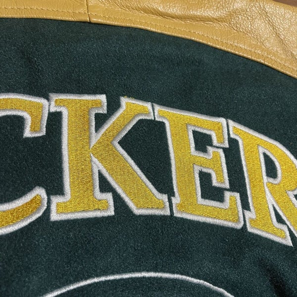 L/XL - Vintage Green Bay Packers Varsity Jacket – Twisted Thrift