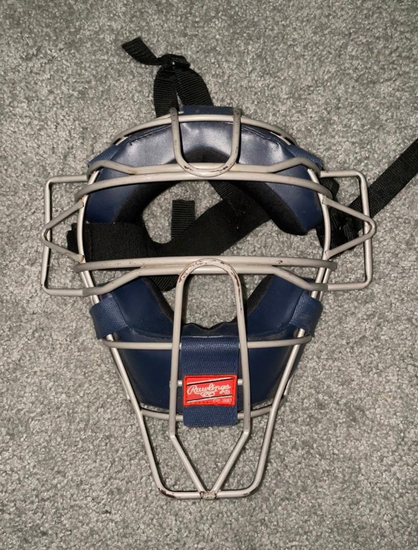 New Navy Blue Pro-SRZ Catcher's Two Piece Mask