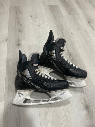 Used True Wide Width Pro Stock Size 9.5 Pro Custom Hockey Skates