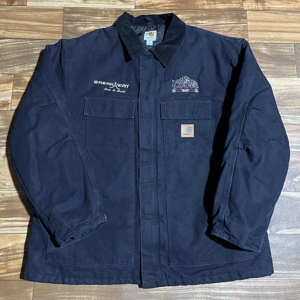 Carhartt Quilted Coors Beer Jacket Size XL