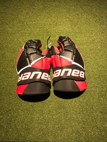 Used Bauer Vapor 3X Gloves 15"