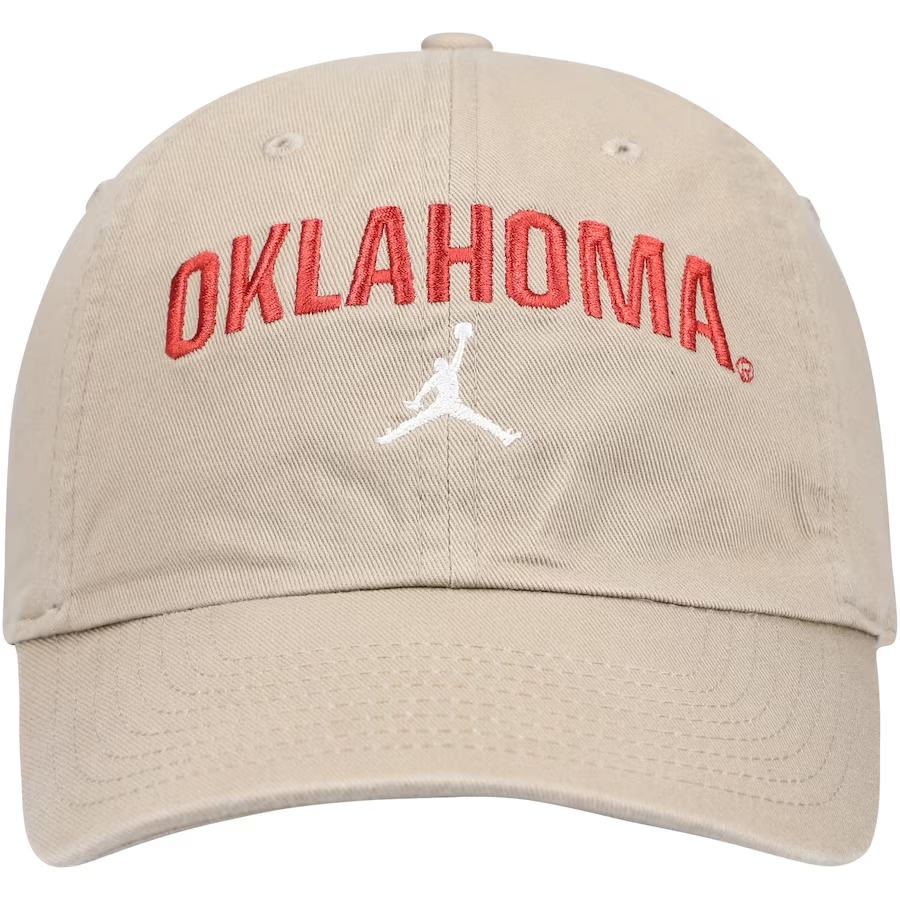 Oklahoma Sooners Nike Air Jordan Heritage 86 Adjustable Hat Cap Strapback  Khaki