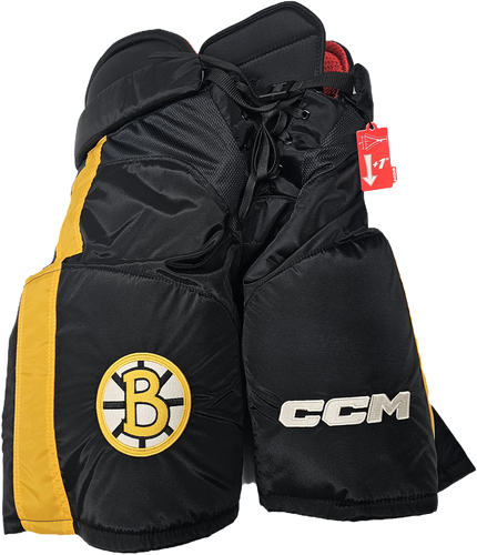 CCM HP45 Pro Stock Hockey Pants Large Bruins 2023 Winter Classic New NHL Black (10544)