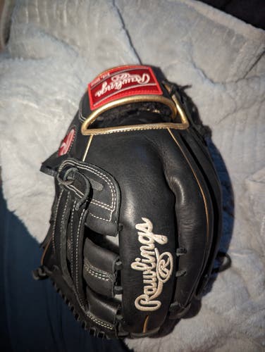 Used 2021 Rawlings Right Hand Throw Outfield Gold Glove Elite Baseball Glove 13"