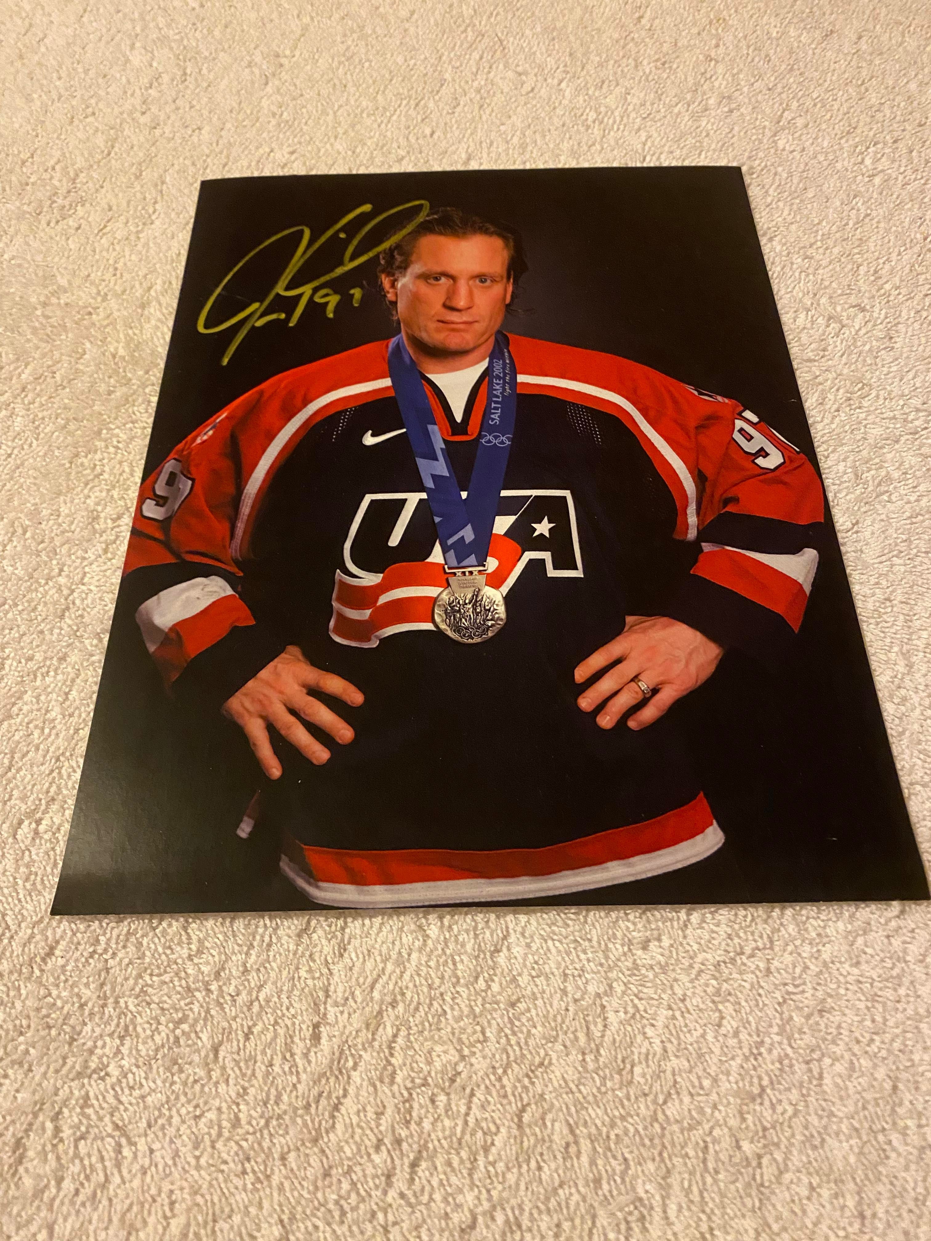 Jeremy Roenick Autographed Rookie Card