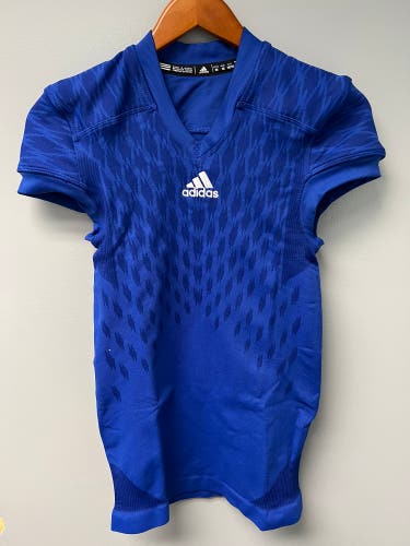 New Adidas Techfit Primeknit Adult Royal Blank Football Jersey