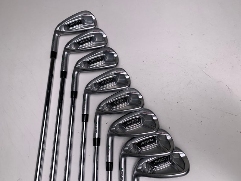 Ping Anser Forged 2013 Iron Set 3-PW Green Dot Precision Rifle 6.0 Stiff LH
