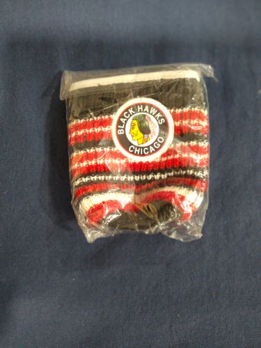 Chicago Blackhawks Knit Beer Koozie