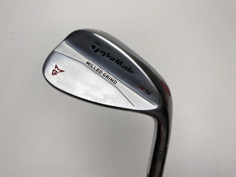 Taylormade Milled Grind Raw Sand Wedge SW 56* 12 Bounce Dynamic Gold RH
