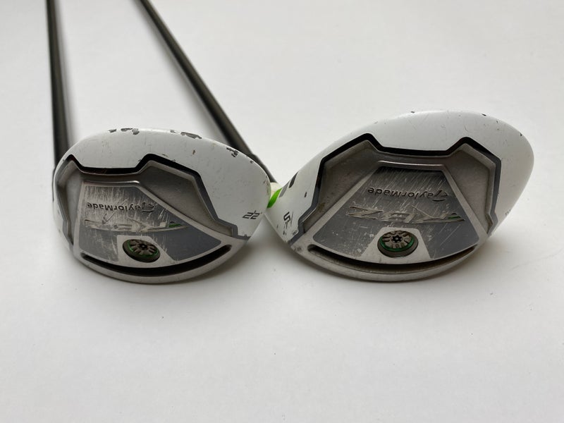 Taylormade RocketBallz 4 & 5 Hybrid Set 22* 25* RBZ 65g Senior Graphite Mens RH