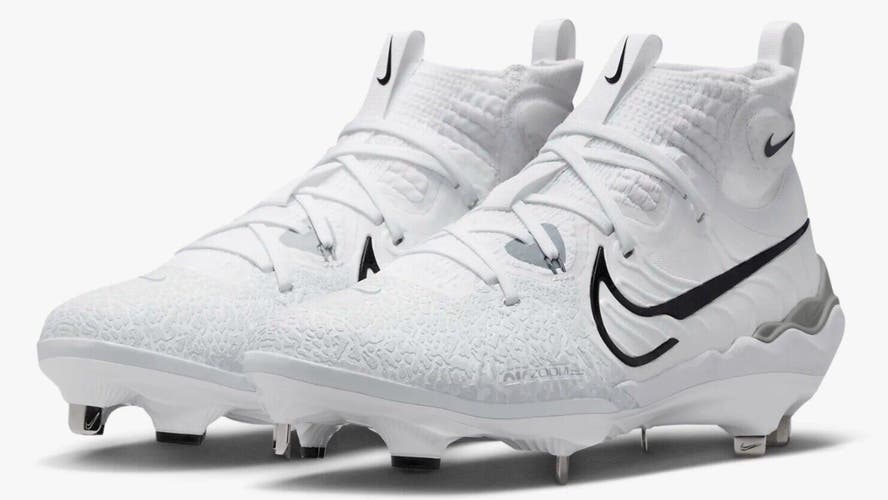 White New Adult Men's Size Men's 15 Metal Nike High Top Alpha Huarache NXT (NO BOX)