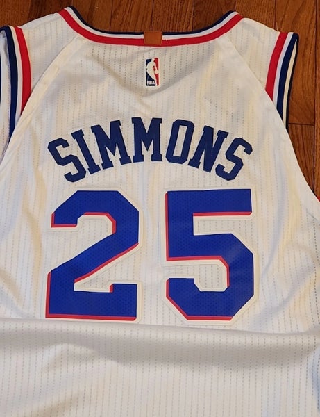 Nike Philadelphia 76ers Ben Simmons 25 Swingman Jersey Sixers NBA