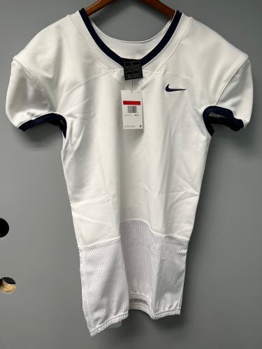 New Nike Vapor Untouchable White/Navy Football Jersey