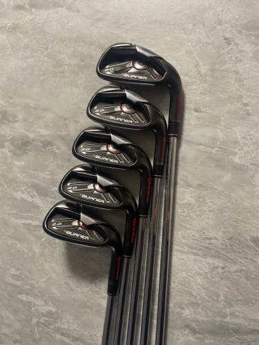 Taylormade Burner 2.0 Iron Set 7-PW & AW, Regular, Excellent Condition
