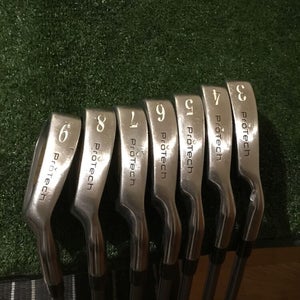 Protech PT3 OS-Plus 3-9 Irons Set Tour Control Graphite Shafts